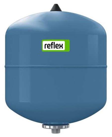 Obrazek Ciśnieniowe naczynie przeponowe do wody użytkowej Refix DE 12 10 bar / 70°C niebieskie
