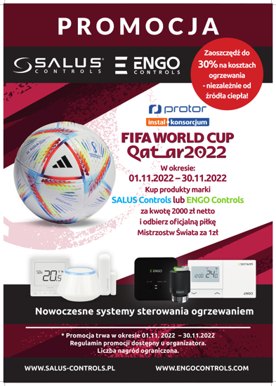 Obrazek ENGO Controls i SALUS Controls - oficjalna piłka Mistrzostw Świata!