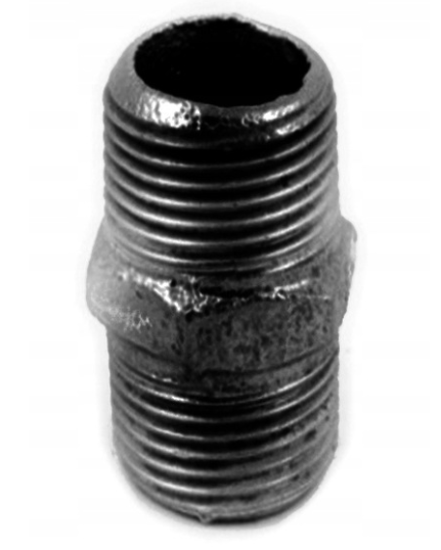 Obrazek Nypel żeliwny czarny złączka fi 25 1" Agaflex