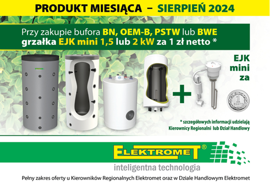 Obrazek ELEKTROMET - PRODUKT MIESIĄCA - SIERPIEŃ 2024