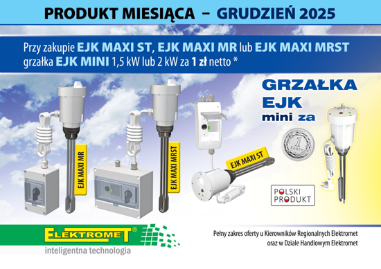 Obrazek ELEKTROMET Produkt Miesiąca Grudzień 2025