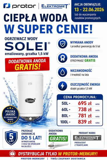 Obrazek ELEKTROMET Solei Promocja